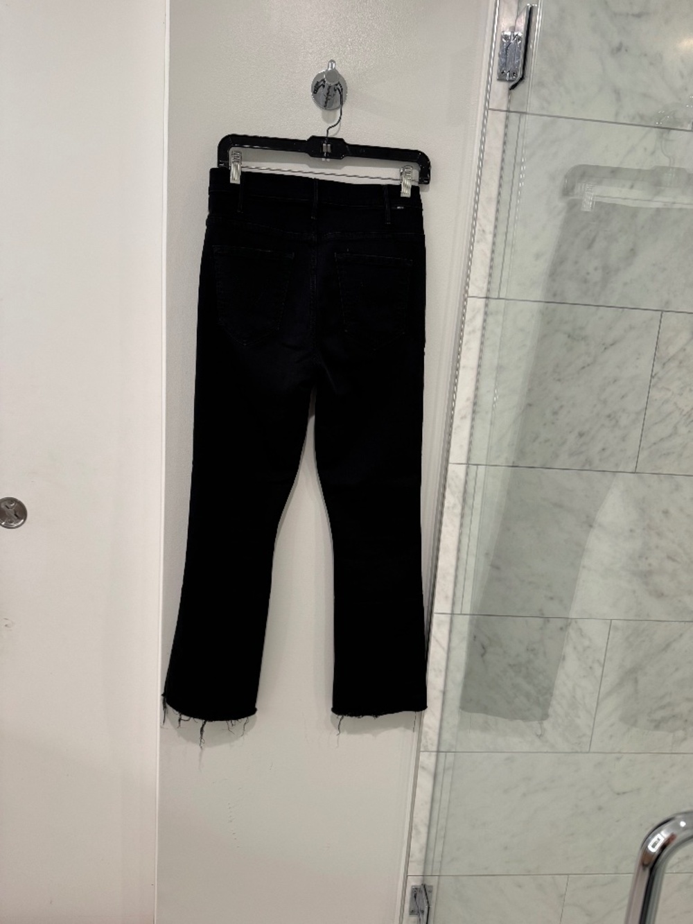Mother black denim jeans sz 27